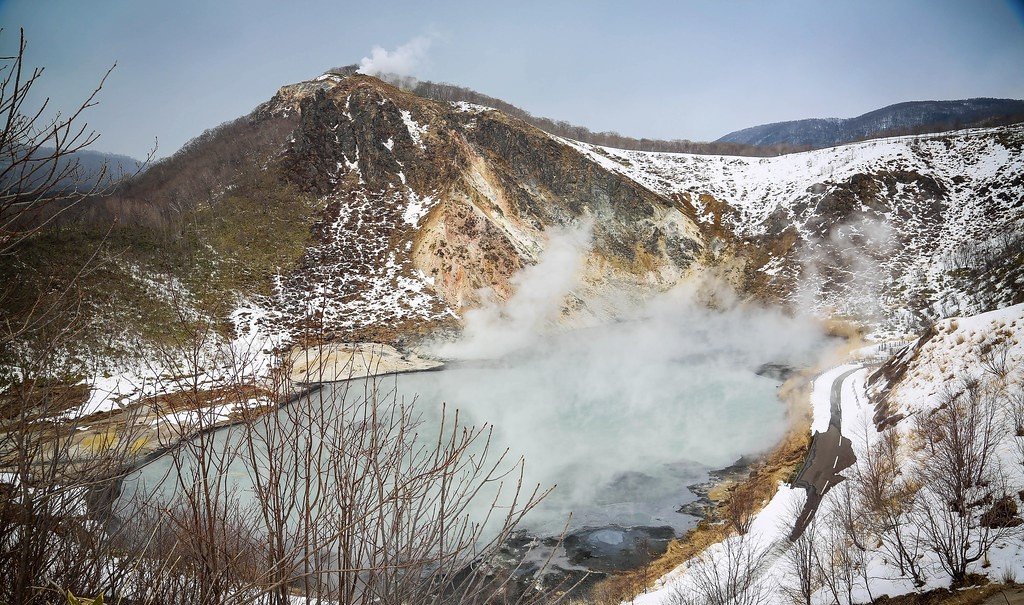 Hokkaido: Noboribetsu Onsen 登別温泉