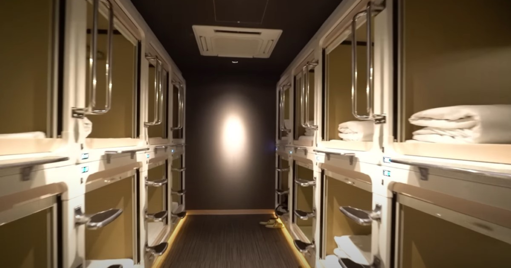 Hotel Capsule au Japon